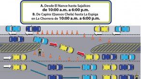 Inicia operativo de inversión de carriles hacia la ciudad Inicia operativo de inversión de carriles hacia la ciudad