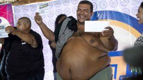 Hombre con una barriga de 180 centímetros es el papá más panzón de Nicaragua