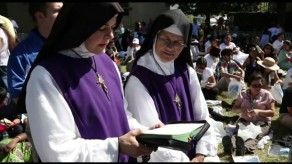 El papa Francisco canoniza a Junípero Serra El papa Francisco canoniza a Junípero Serra