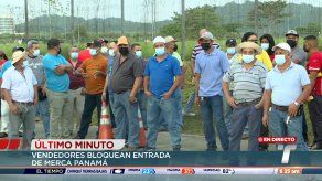 Arrendatarios de Merca Panamá protestan