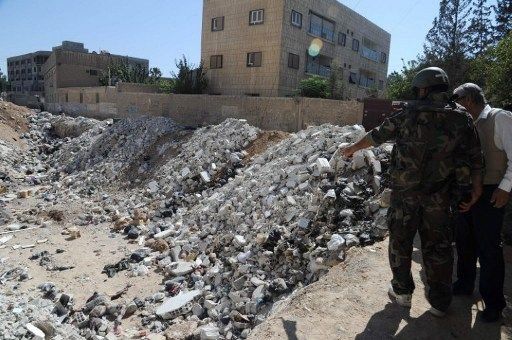 Varias víctimas por una fuerte explosión en el centro de Damasco