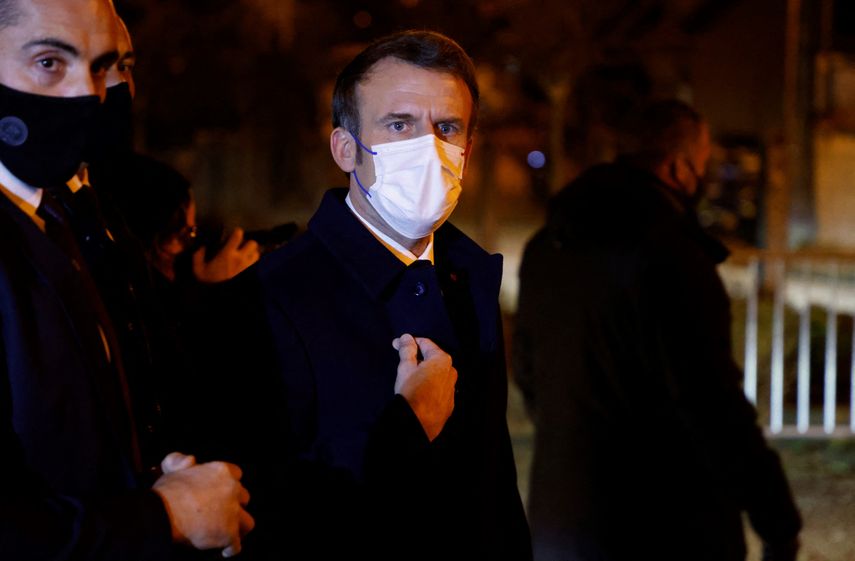 Macron tiene previsto proponer a su par ruso