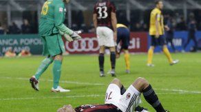 Aficionados se burlan del AC Milan tras 1-1 con Verona