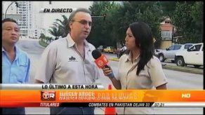 MOP: inundación frente a Trump Ocean Club por tubería colapsada