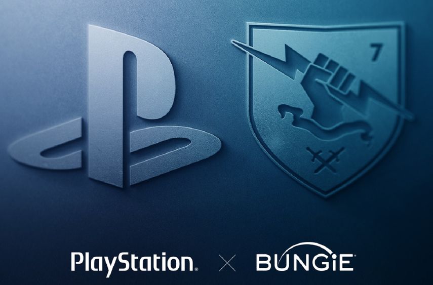 Logos de PlayStation de Sony y Bungie.