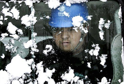 China registra temperatura más baja en décadas