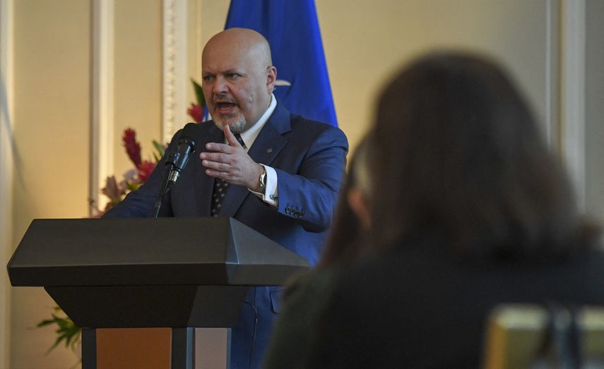 El fiscal jefe de la Corte Penal Internacional (CPI)