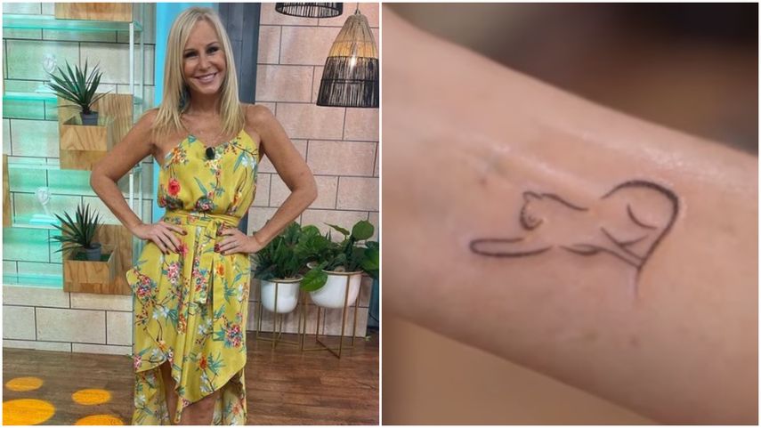 Karen Chalmers revela cuál fue el tatuaje que decidió hacerse y explica el motivo