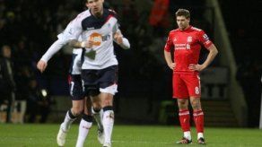 El Bolton agudiza el mal momento del Liverpool