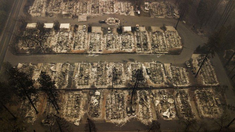 Incendio de California es desastre natural más caro de 2018
