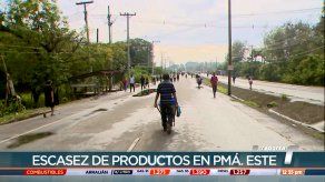 Los cierres de vías en Pacora provocan escasez de productos