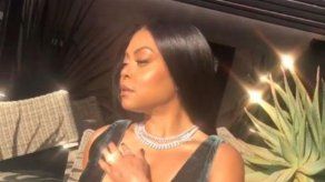 Taraji P. Henson casi pierde un valioso anillo en los Globos de Oro