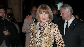Increíble pero cierto: Anna Wintour se come un trozo de pizza con bacon