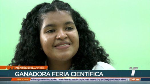 Mentes Brillantes: Alicia De León, estudiante que representará a Panamá en Colombia