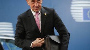 El primer ministro checo Andrej Babis﻿.