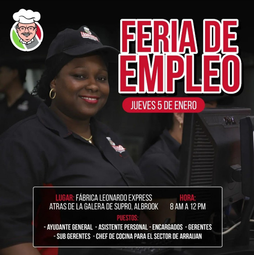 Feria de empleo mañana 5 de enero del 2023
