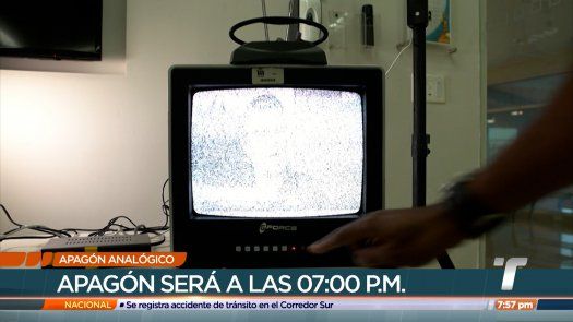 El apagón analógico se realizará a las 7:00 p.m. del lunes 16 de enero