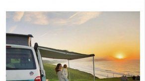 Elena Furiase culmina su verano con escapada familiar en autocaravana