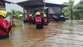 Lluvias provocan inundaciones en diferentes partes del país Lluvias provocan inundaciones en diferentes partes del país