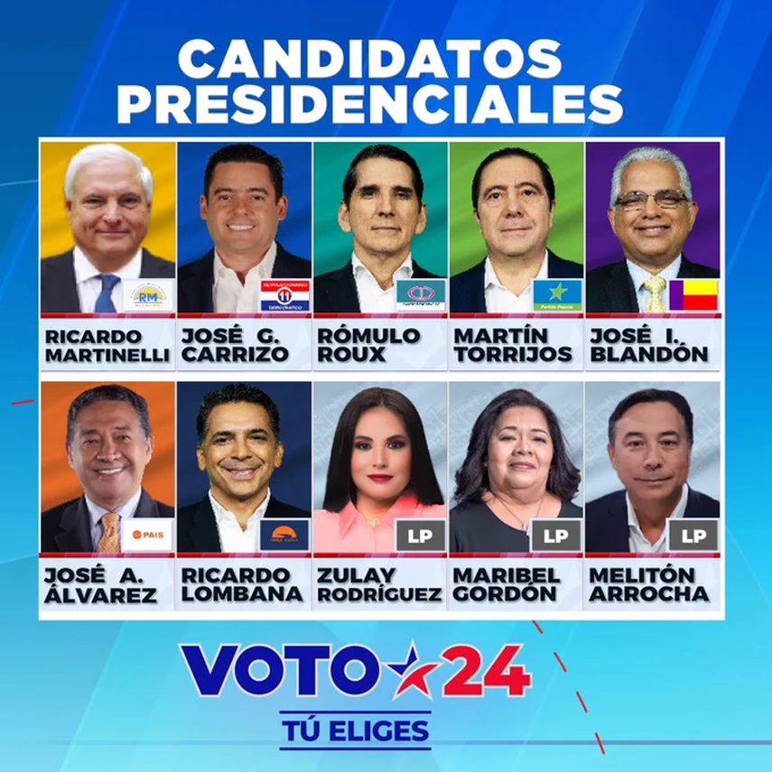 Los 10 Candidatos Presidenciales En Panamá Para Las Elecciones Generales 2024 3359