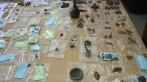 Grecia desmantela banda de contrabando de objetos antiguos