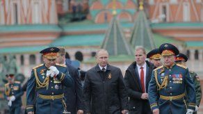 Putin pide unidad internacional en el Día de la Victoria