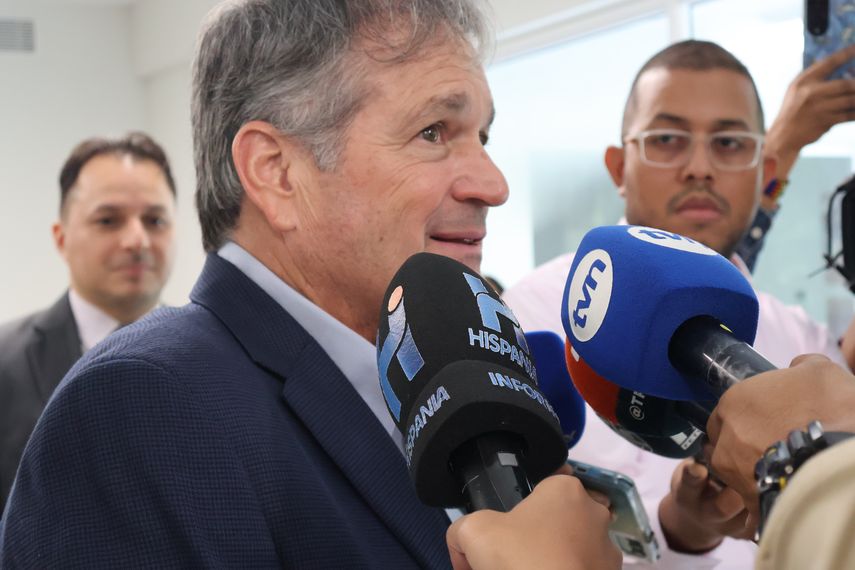 Ministro de Ambiente, Juan Carlos Navarro.