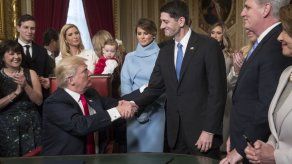 Republicanos en Congreso reciben a Trump con cierta cautela