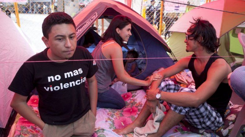 Siete indígenas se unen a huelga de hambre contra la corrupción en Honduras