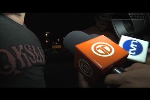 Confuso incidente entre escolta de ministro Ferrufino y jóvenes