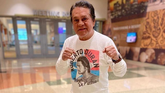 Roberto Manos de Piedra Durán hospitalizado por cuadro viral