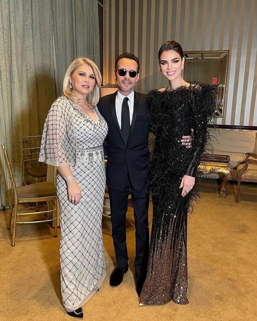 Marc Anthony y su suegra Ludy Ferreira celebran por todo lo alto su cumpleaños.