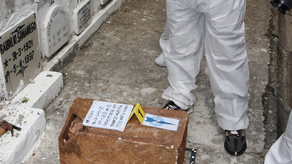 Exhuman restos para identificar victimas de la invasión del 20 de diciembre del 1989