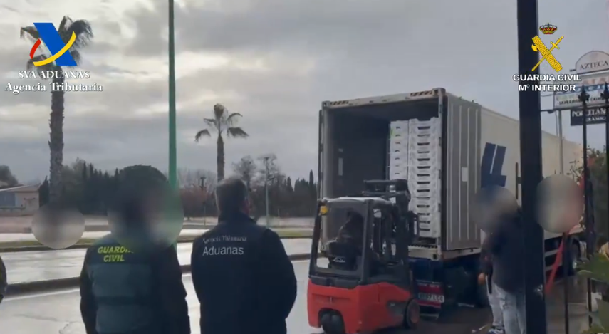 Contenedor de Piñas con droga provenientes de Panamá