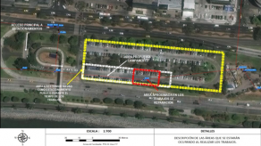 Desde este lunes cerrarán estacionamientos de la Cinta Costera por trabajos de saneamiento