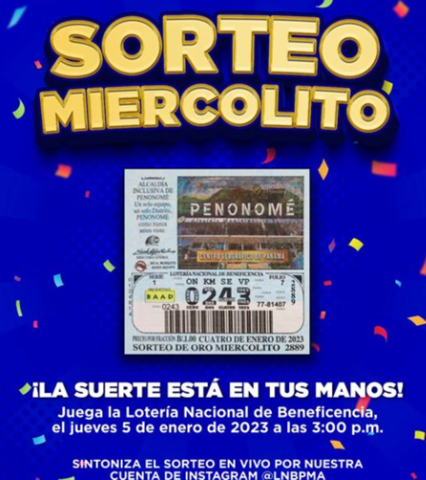 Lotería de Panamá: Horario y cómo ver el sorteo del 5 de enero