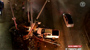 Accidente en la vía Tumba Muerto deja tres heridos