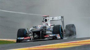 F1: Kobayashi domina prácticas del GP de Bélgica