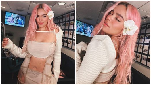 Karol G sorprende con nuevo look, le dice adiós al cabello rojo