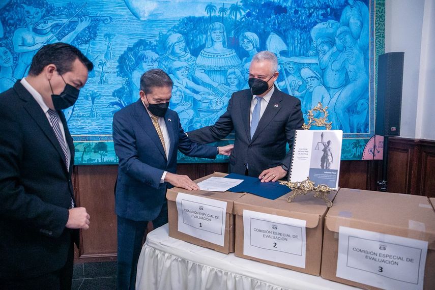 El presidente de la República de Panamá