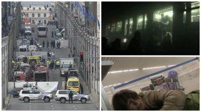 Al menos 26 muertos en ataques a metro y aeropuerto de Bruselas