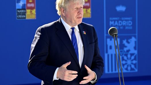 Boris Johnson, primer ministro británico.