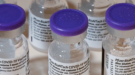 Viales de la vacuna Pfizer-BioNTech contra Covid-19.