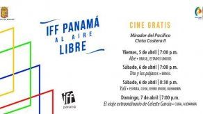 Películas en el IFF Panamá Al Aire Libre
