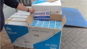 Alerta de Panamá ayuda a decomiso de 7 millones de cigarrillos en Chile