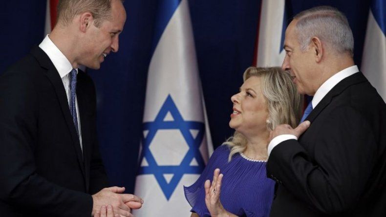 Netanyahu recibe al príncipe Guillermo, en histórica visita real a Israel