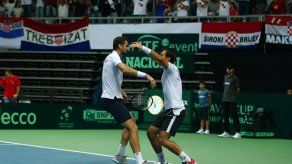 Copa Davis: Croacia sorprende a Francia en dobles