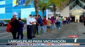 La prioridad en la vacunación que se efectúa en mall de Tocumen serán los voluntarios registrados