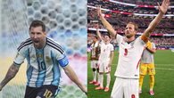 Partido de semifinales del Mundial 2026: Inglaterra vs. Argentina. Partido de semifinales del Mundial 2026: Inglaterra vs. Argentina.