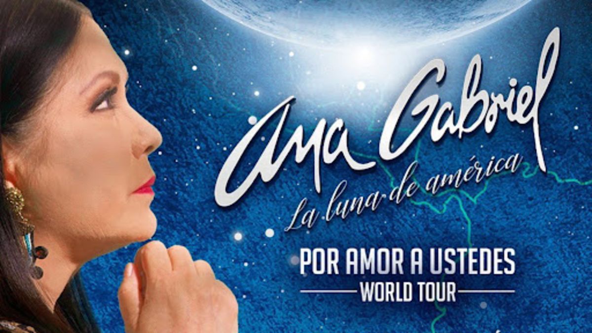 Boletos para el concierto de Ana Gabriel estarán disponibles el 26 de julio